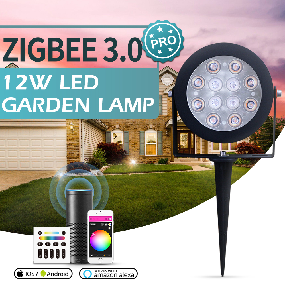 zigbee outdoor spotlight