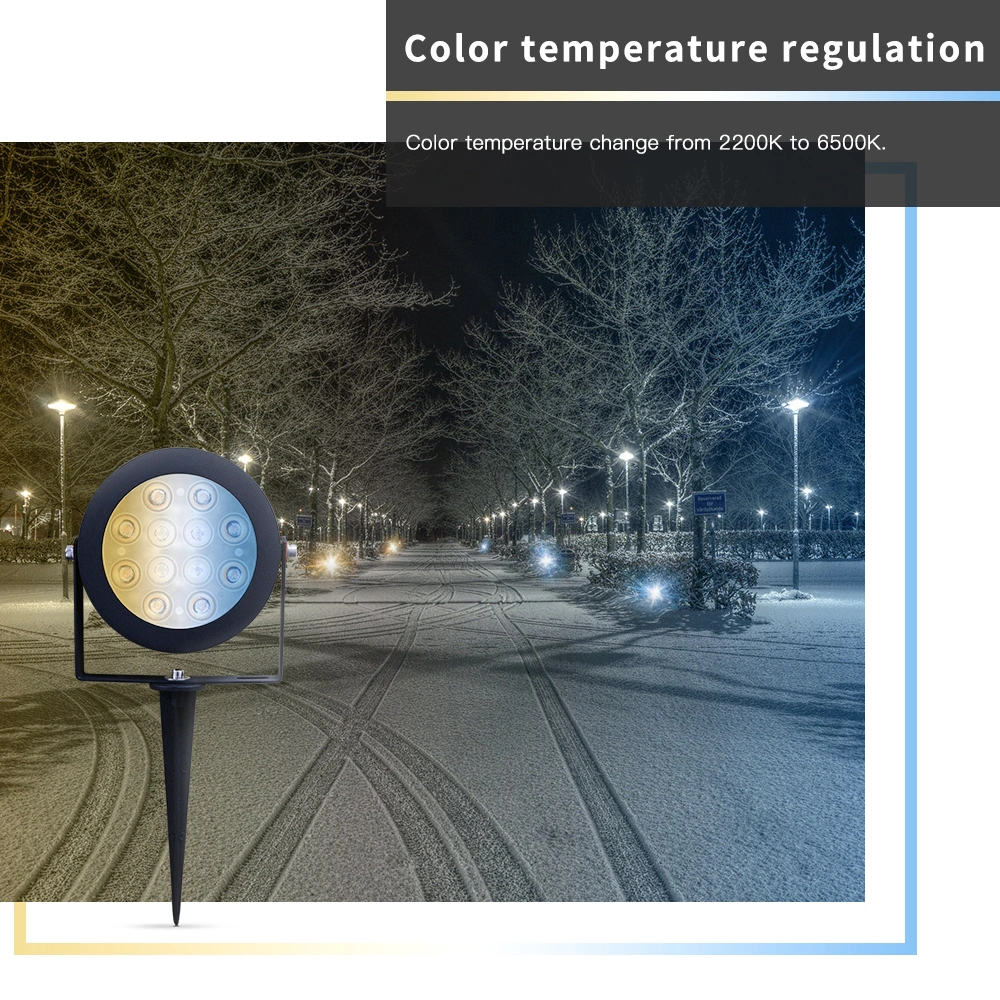 zigbee outdoor spotlight