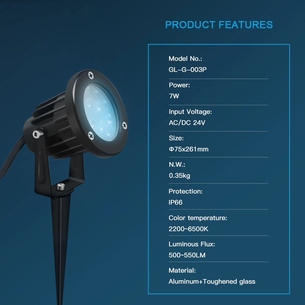 zigbee garden light 24V IP65