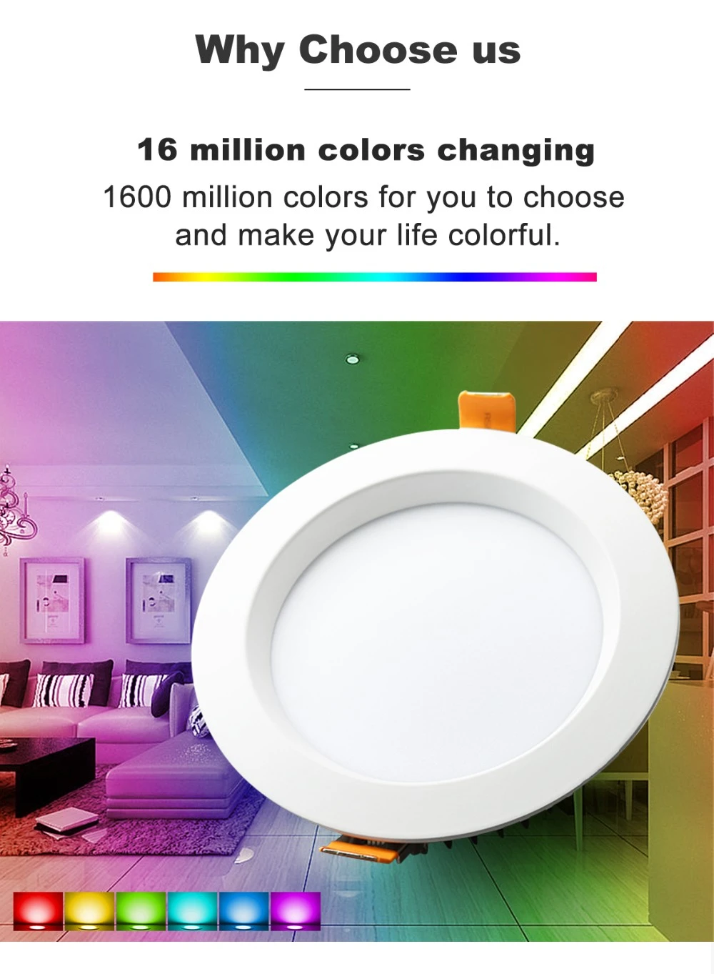 smart led ceiling downlight