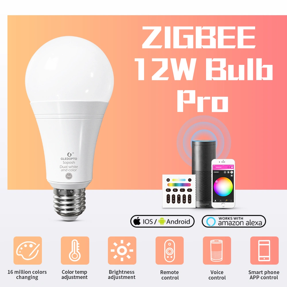 zigbee led bulb 12W