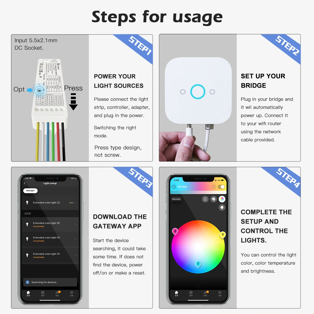 zigbee led controller