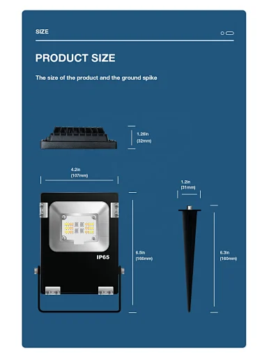 zigbee flood lights 12V