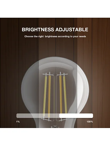 zigbee led filament bulb