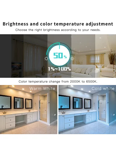 smart down light rgb