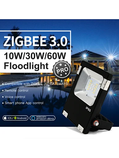 smart led flood light rgb