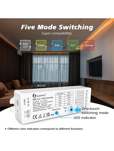 wifi led controller 5-in-1