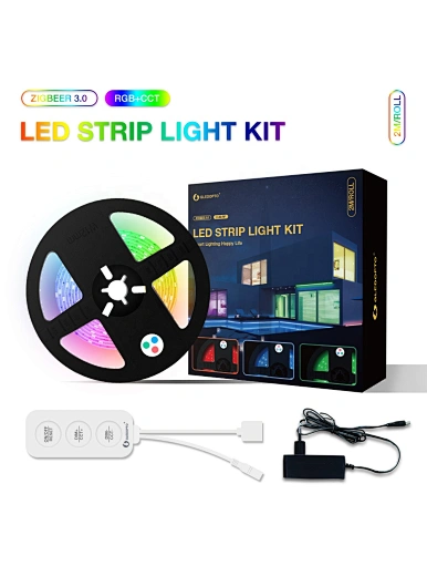 zigbee controller rgbcct led strip kit