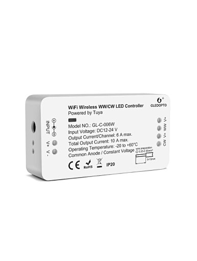 Smart Wifi LED controller ww/cw