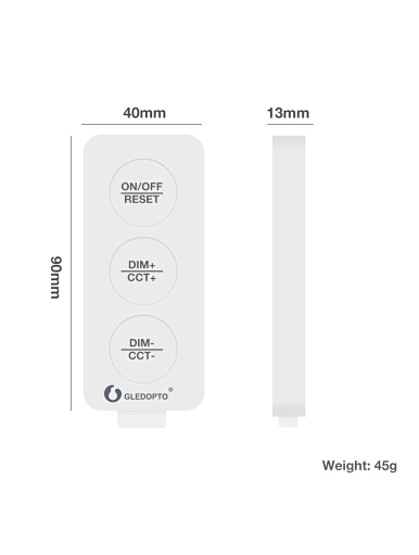 gledopto zigbee led control rgbw strip light
