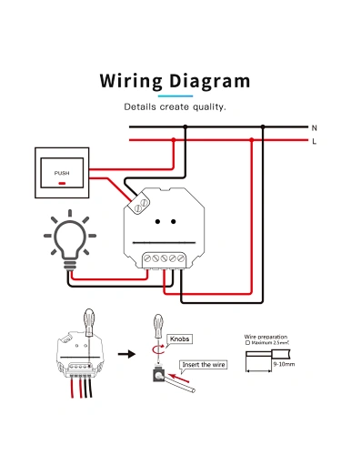 zigbee phase-cut trailing dimmer