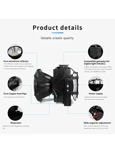 400W rgb outdoor lighting