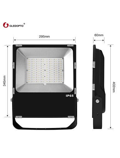 100W led flood light rgb
