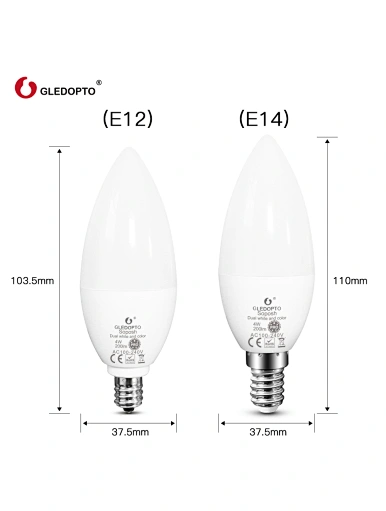 smart zigbee led bulb e14