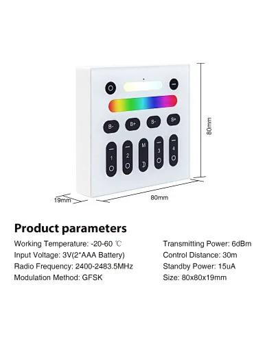 wall switch touch dimmer