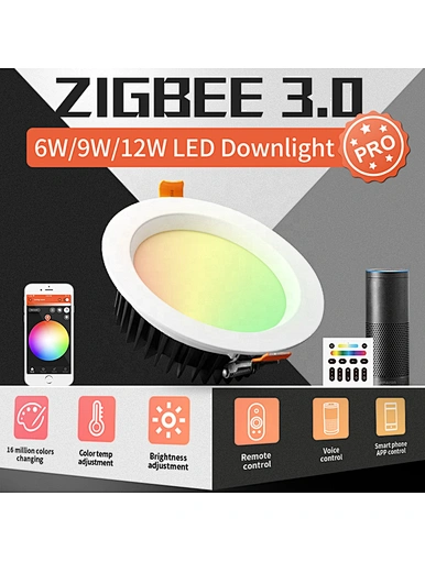zigbee downlight rgbw