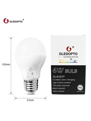 smart led bulb rgb cct