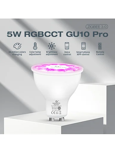 rgb GU10 spotlight