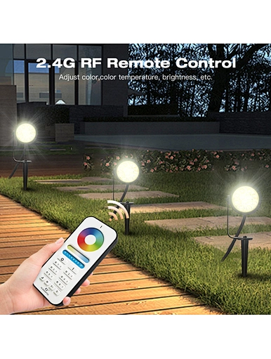rgbw led Garden Light remote control