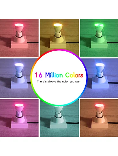 smart LED spotlight RGBW