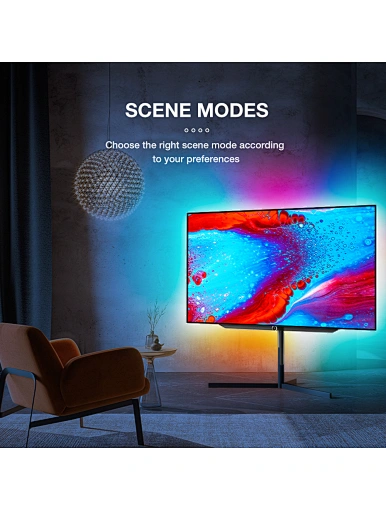 music rgb led strip light