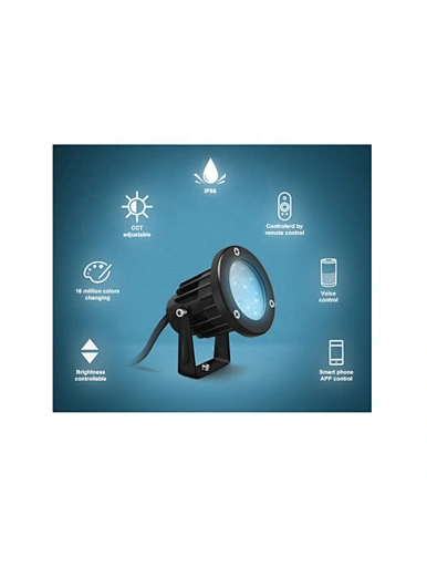 24V smart outdoor led spotlight
