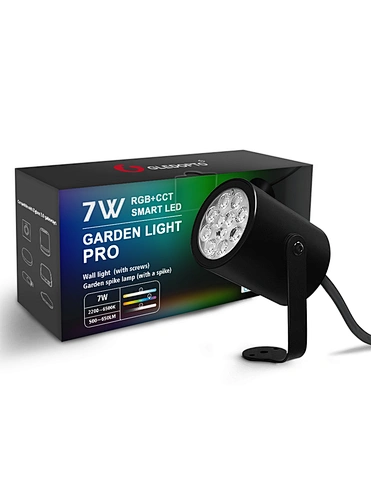 Zigbee PRO RGB+CCT outdoor LED light 7w Outdoor Led Spike Light Smart Garden Light