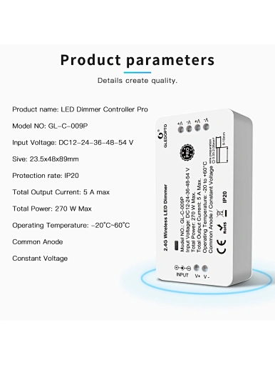 smart led controller dimmer
