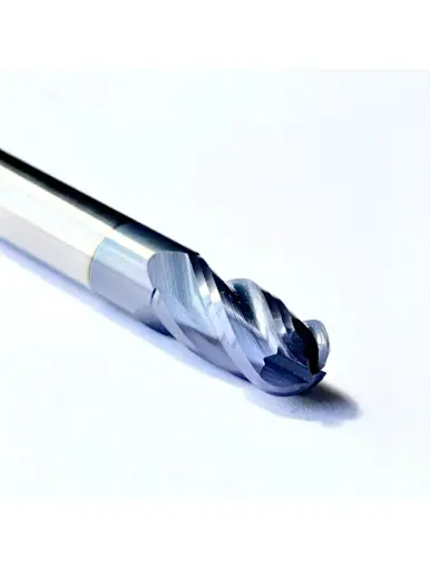carbide endmill with 4flute ball nose