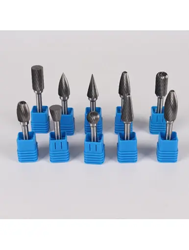 Single cut carbide burrs F1225