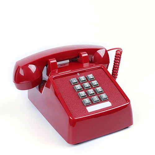 Cheeta Antique Telephone CT-N8020 Red