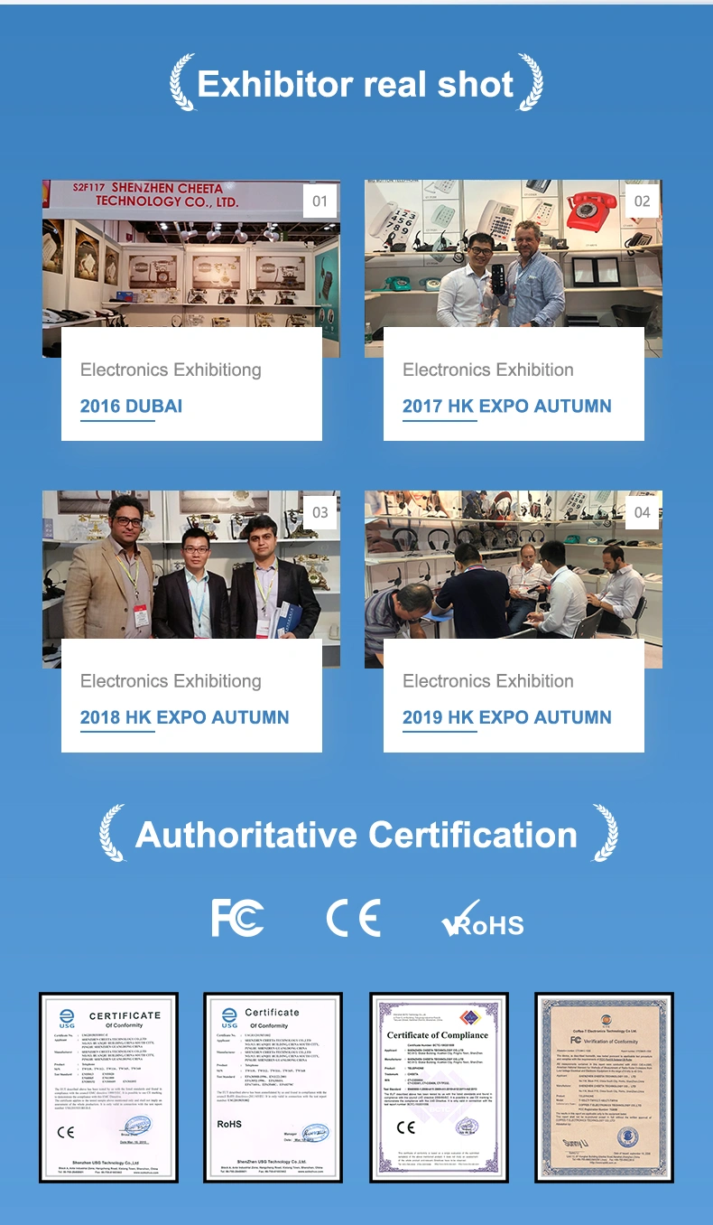Shenzhen Cheeta Technology Co., Ltd. is a professional Caller ID Telephone manufacturer in China . Provide wholesale and OEM of Caller ID Telephone.