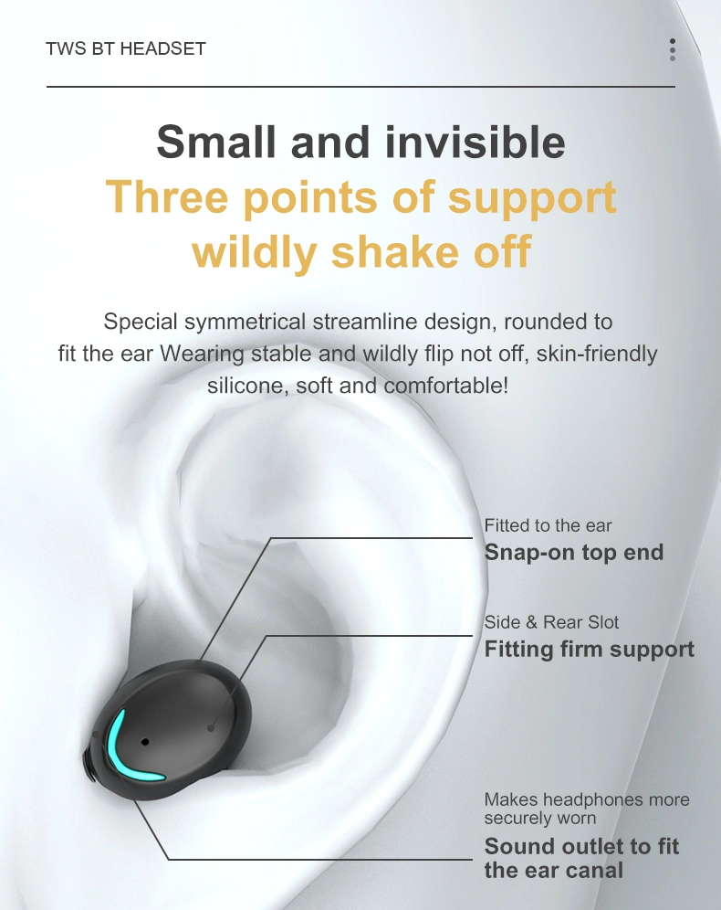 Shenzhen Cheeta Technology Co., Ltd. is a professional Bluetooth earphone manufacturer in China . Provide wholesale and OEM of Bluetooth Earphone.