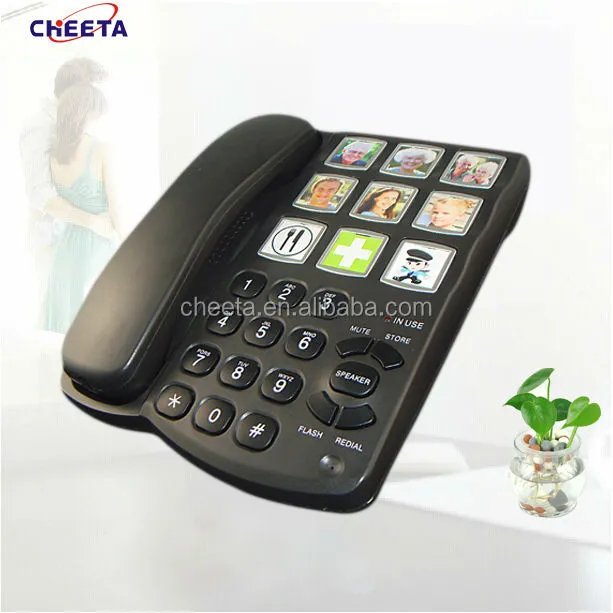Shenzhen Cheeta Technology Co., Ltd. is a professional Big Button Telephone manufacturer in China . Provide wholesale and OEM of Big Button Telephone.