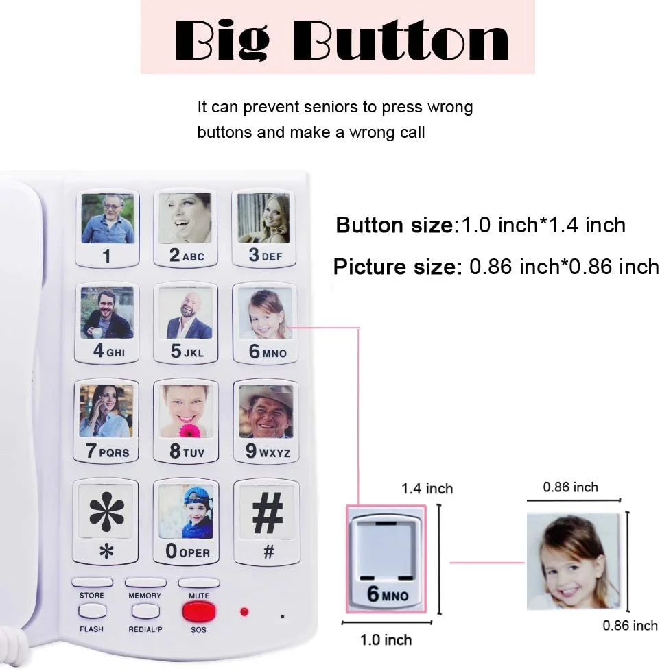 Shenzhen Cheeta Technology Co., Ltd. is a professional Big Button Telephone manufacturer in China . Provide wholesale and OEM of Big Button Telephone.