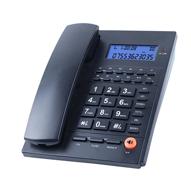 Cheeta Caller ID Telephone CT-CID317 Black