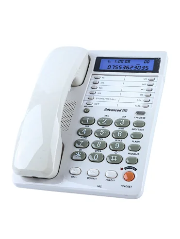Caller ID Telephone CT-CID326 White