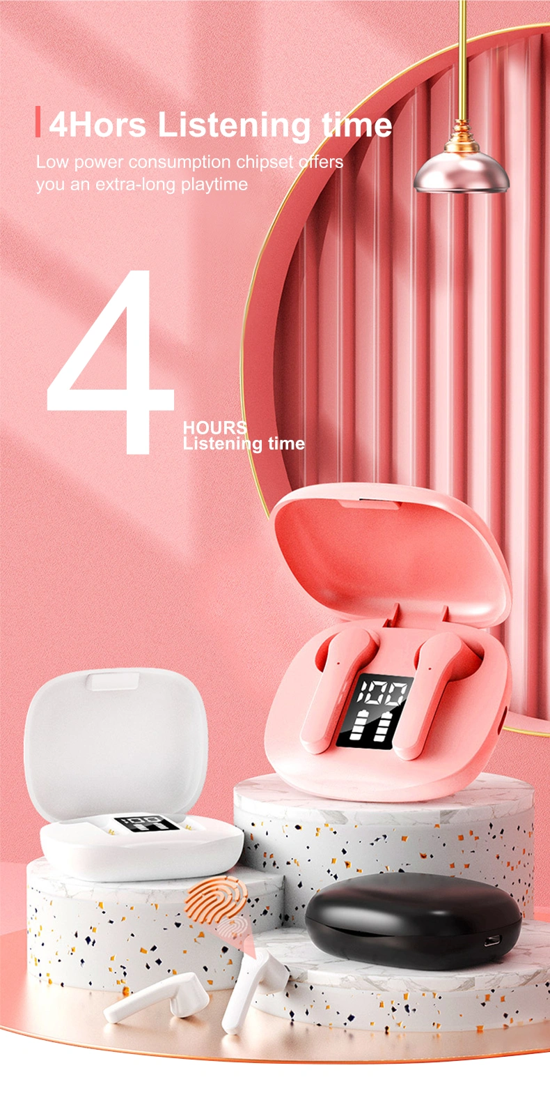 Shenzhen Cheeta Technology Co., Ltd. is a professional Bluetooth Earphone manufacturer in China . Provide wholesale and OEM of best wireless earbuds 2022.