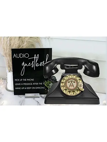 audio guest book phone-Customized style