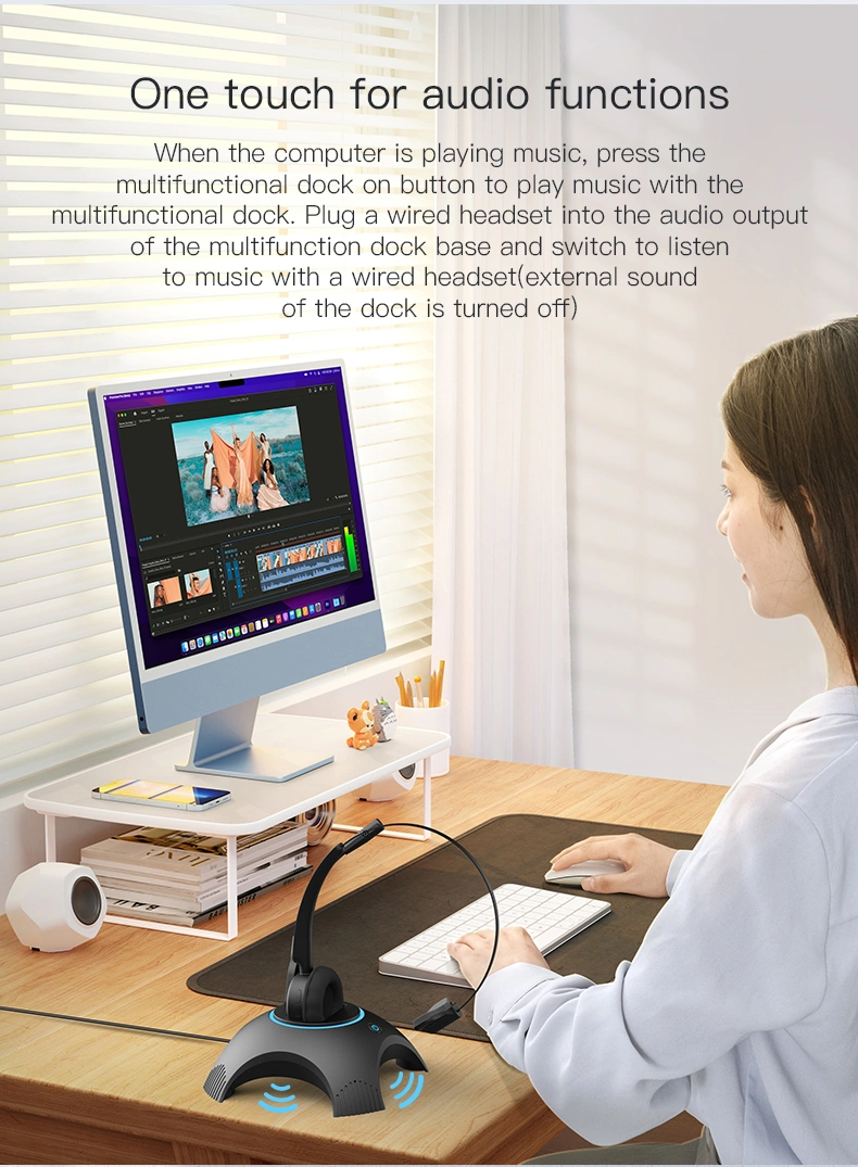 Call center headset 2023 new design, center headset base,with bluetooth + charging base + phone line connection + hands-free function