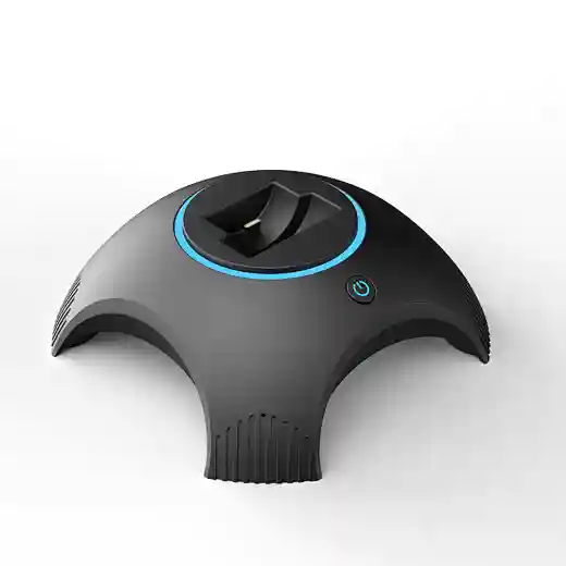 All-in-one wireless Bluetooth call center headset + charging base,Call Center Headset Manufacturer