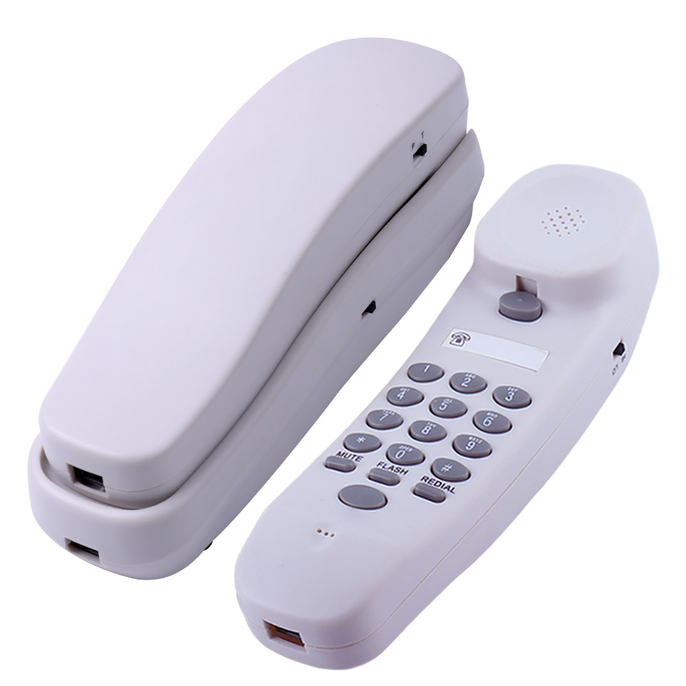 Old Style Retro Wall Phone with Handset Volume Control Landline Corded Telephone Waterproof and Moisture Proof for Home,Hotel,Bathroom,Living Room