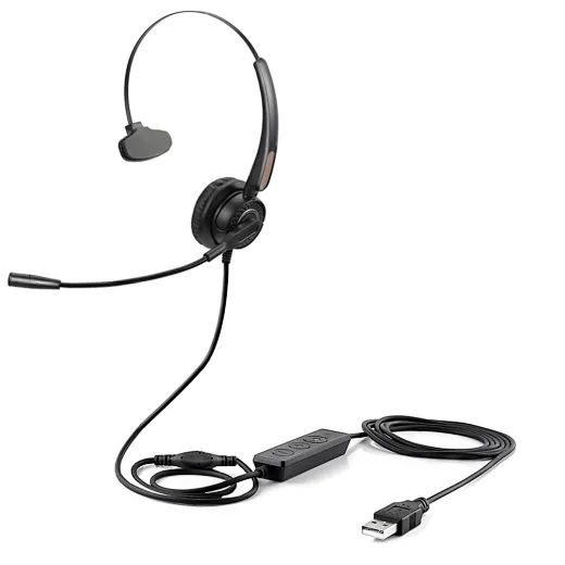 Factory wholesale Contact Center Headsets VH520, logo customization, contact cheeta for the latest headset wholesale plan