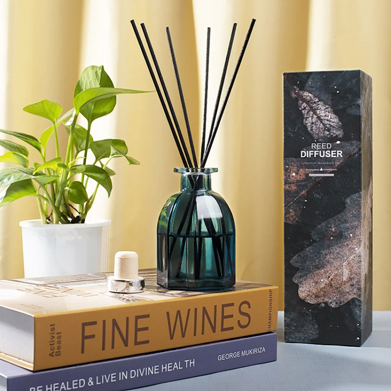 octahedral glass diffuser bottle