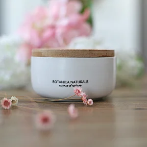 ceramic candle jar with lid