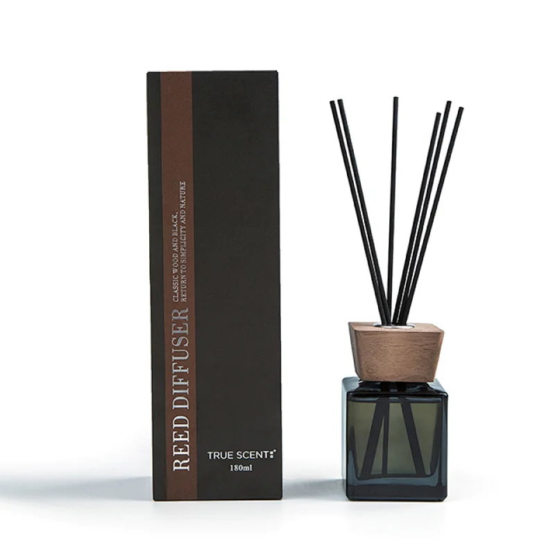 black reed diffuser bottle