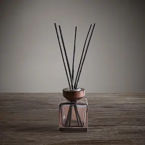 square diffuser glass bottle