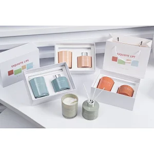 candle and reed diffuser set