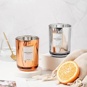 candle jars metal