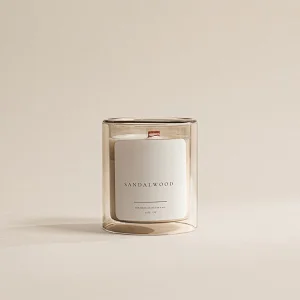 sandalwood scented candle